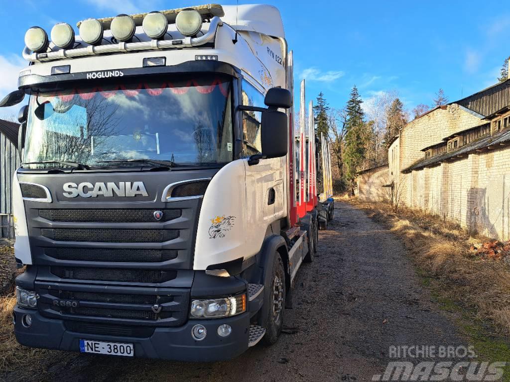 Scania R 580 Camion pentru lemne