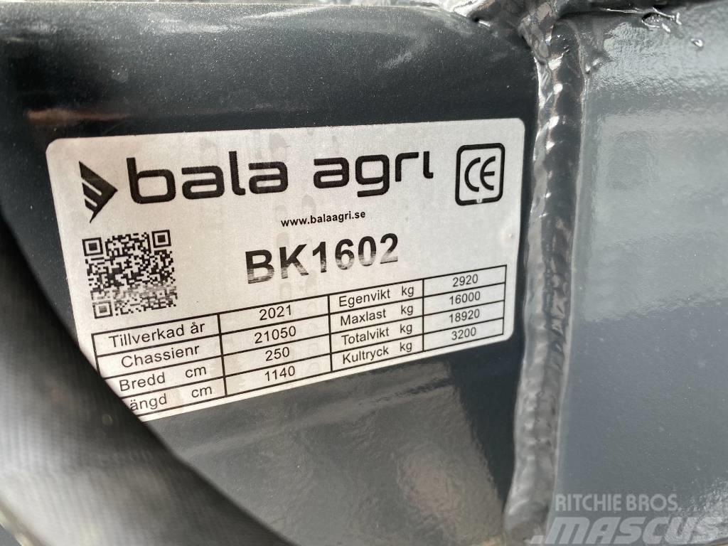Bala Agri BK1602 Remorci de ambalat