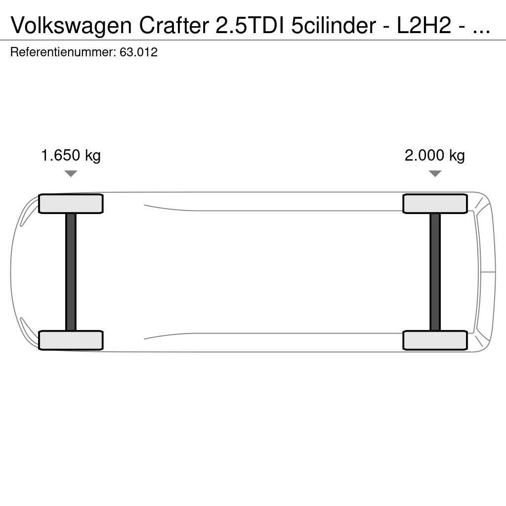 Volkswagen Crafter 2.5TDI 5cilinder - L2H2 - Klima+Cruise - 6 Autoutilitara transoprt marfuri