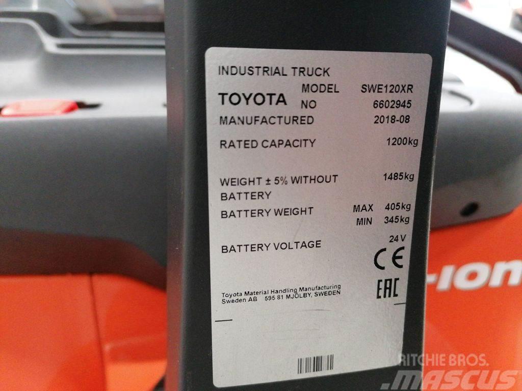 Toyota SWE120XR Li-ion Transpaleta manuala