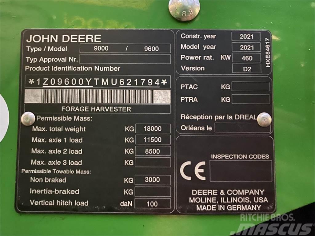 John Deere 9600i Forajere cu autopropulsare