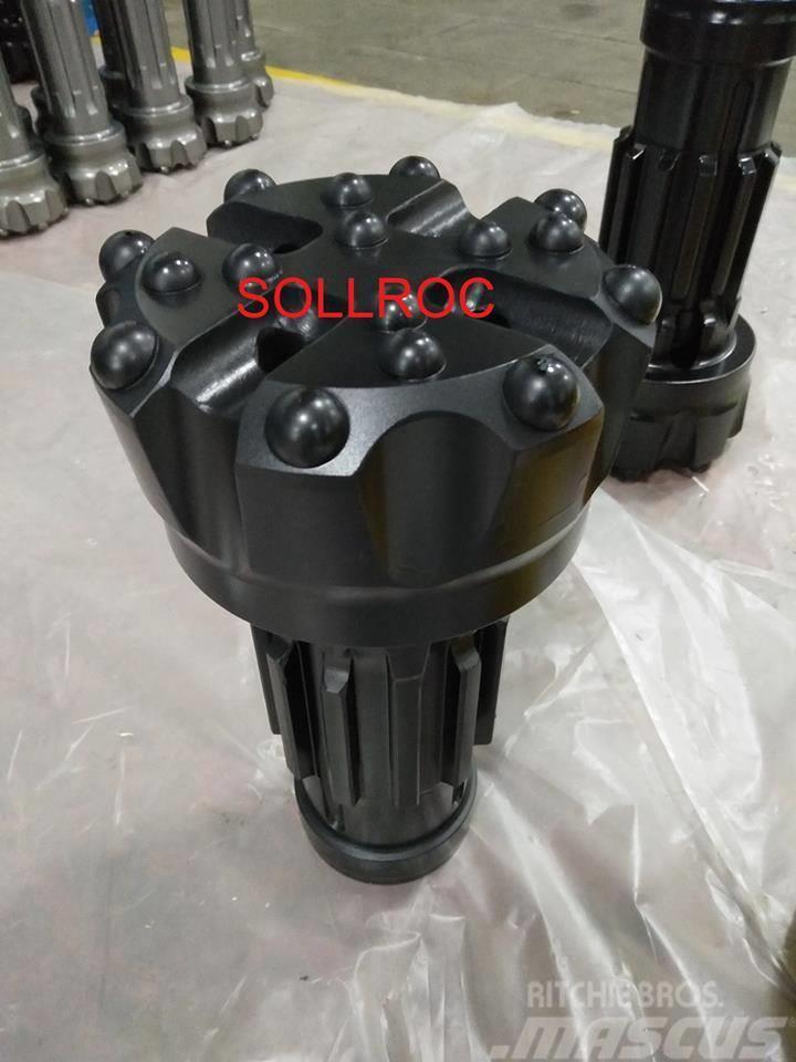 Sollroc QL60 171mm DTH Bits Black Color Rock Drilling Tool Piese de schimb si accesorii pentru echipamente de forat