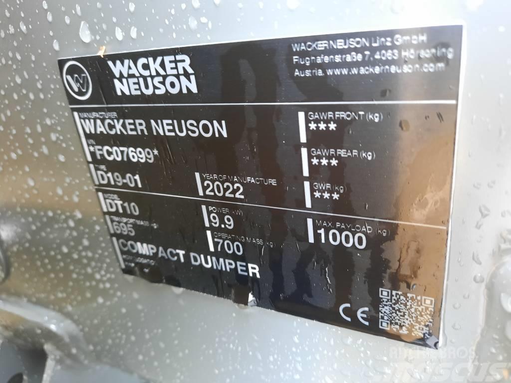 Wacker Neuson DT 10 Autobasculante cu senile