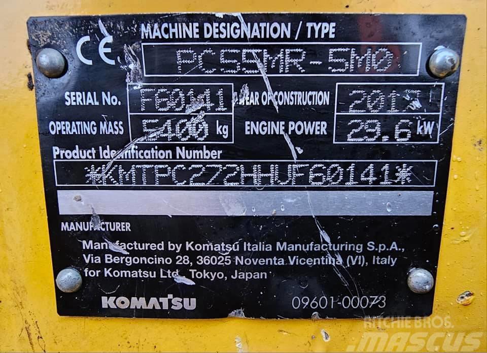 Komatsu PC55 MR-5M0 Mini excavatoare < 7t