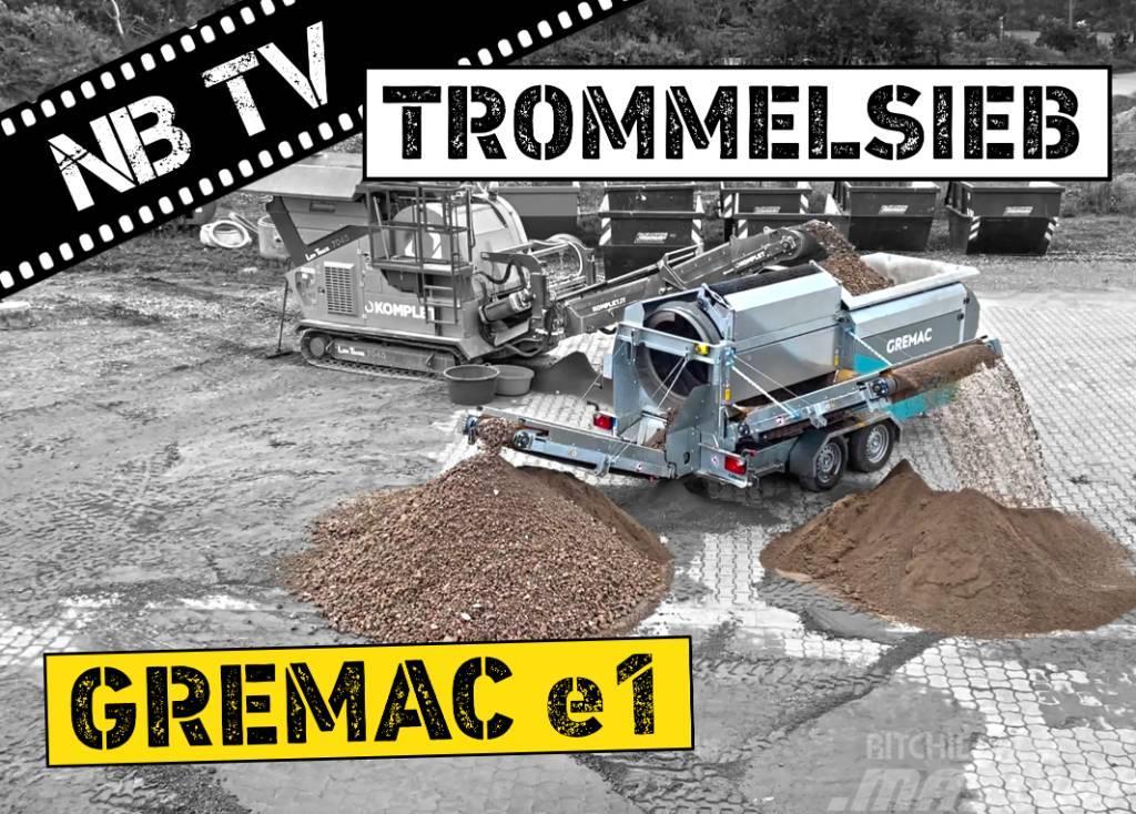 Gremac e1 Trommelsiebanlage - Radmobil Dispozitive mobile de cernut