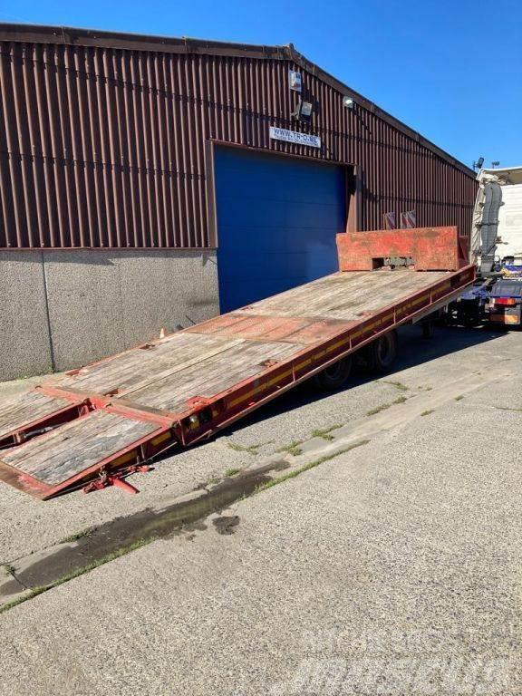 MOL 2 AXLES TIPPING TRAILER WITH RAMPS Incarcator agabaritic