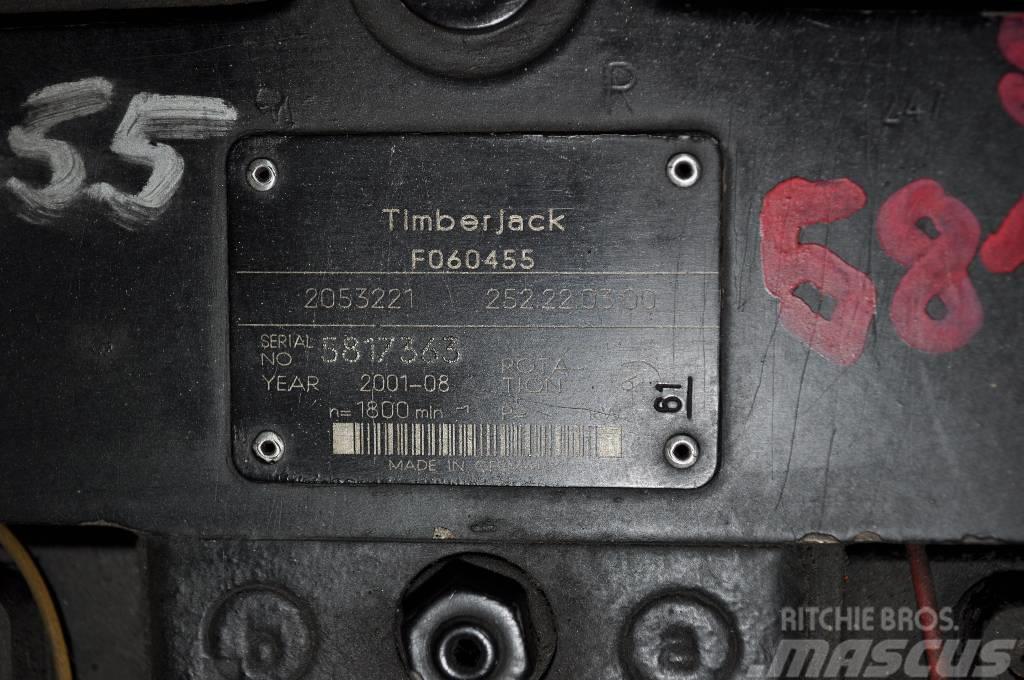 Timberjack 1270C Pompa jazdy F060455 Hidraulice
