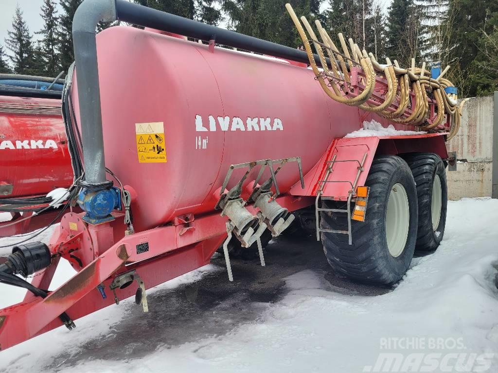 Livakka 14m3 letkulevittimellä Ore de transport în forma lichida