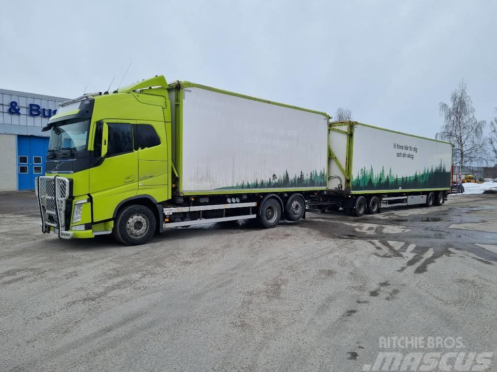 Volvo Volvo FH540 Flisbil ekipage Camion transport aschii