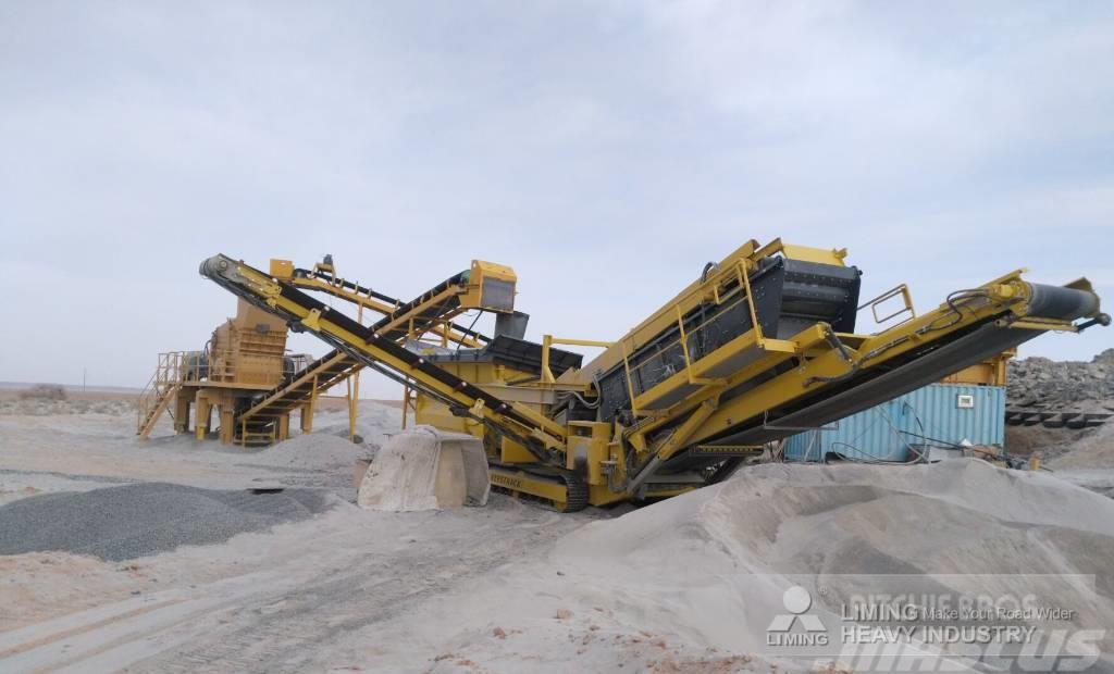 Liming YG1139EW760L Crawler mobile concrete jaw crusher Concasoare mobile