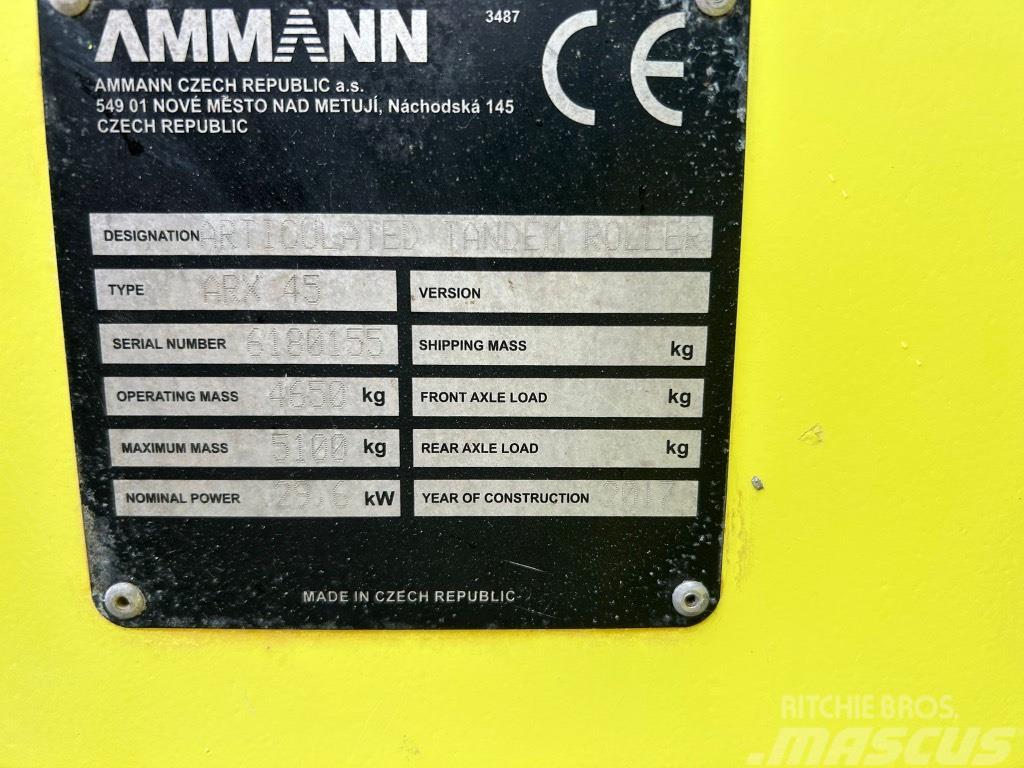 Ammann ARX45 ( 1400MM Wide Drum ) Compactoare sol