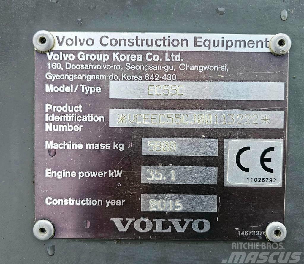 Volvo EC 55 C Mini excavatoare < 7t