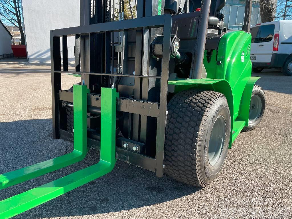 Manitou Greenlifter EL15 electric Raught terrain forklift Stivuitor electric