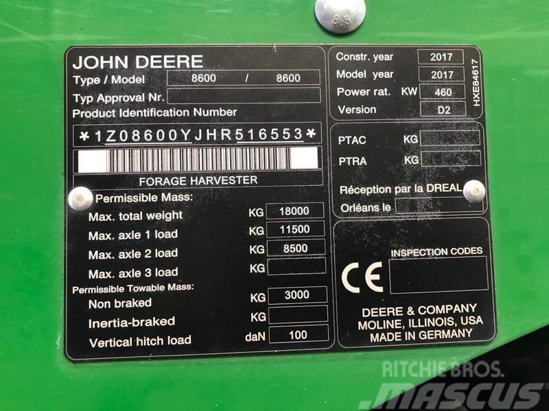 John Deere 8600 inklusive Garantie, inklusive Zinssubventioni Alte masini agricole