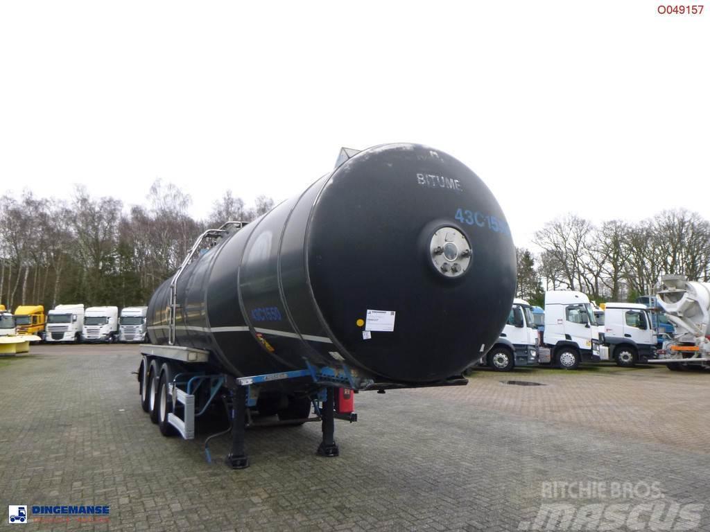 Magyar Bitumen tank inox 30 m3 / 1 comp / ADR 26/04/2024 Cisterna semi-remorci