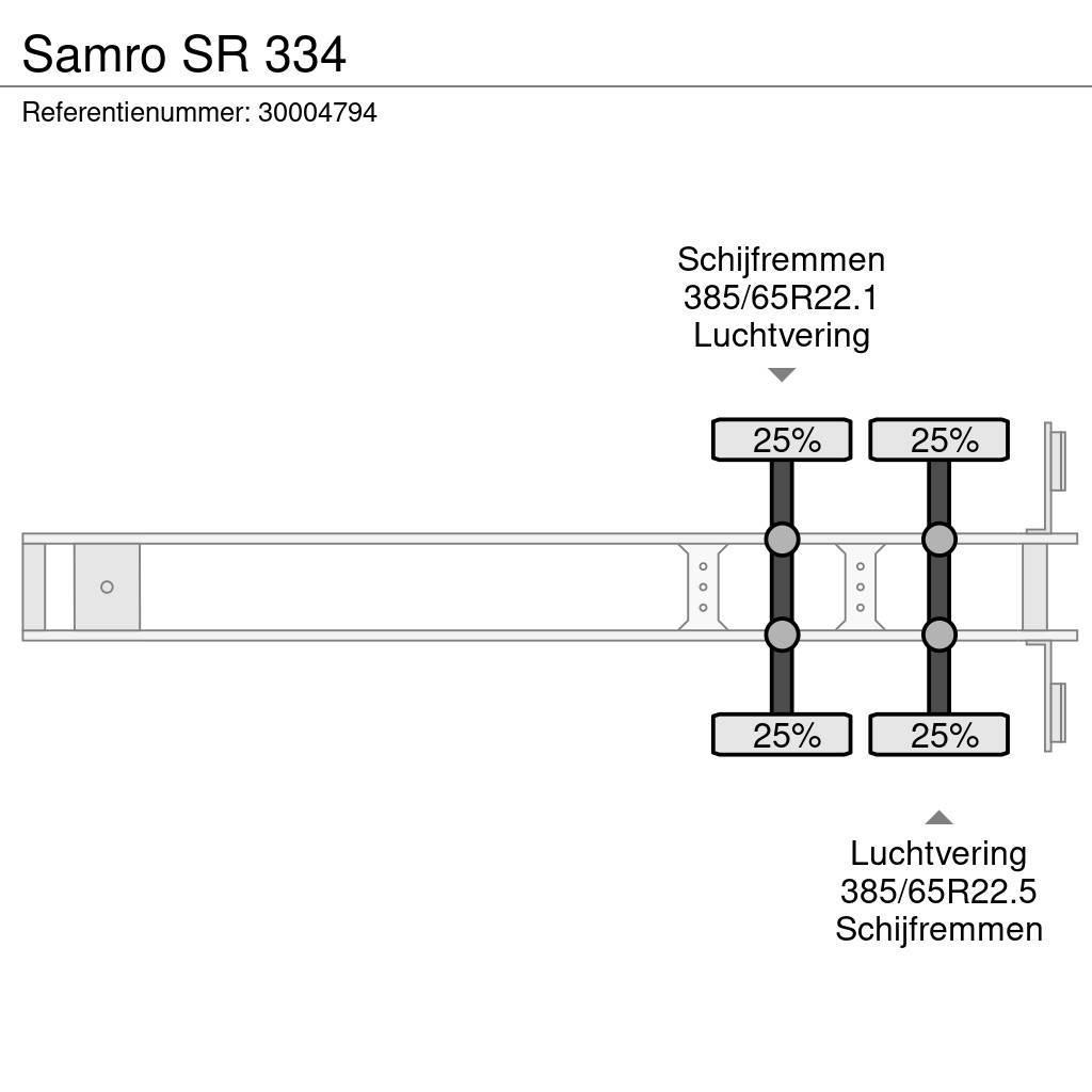 Samro SR 334 Semi-remorca utilitara