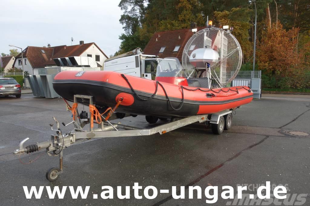  Ficht FLG 640 Boot Ficht Luftschrauben Gleitboot P Camion de pompier