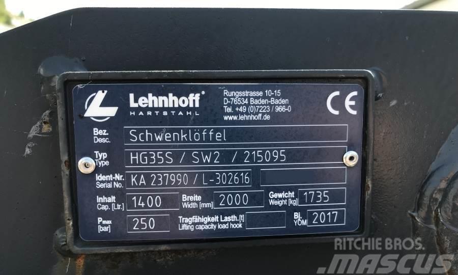 Lehnhoff 200 CM / SW25 - Schwenklöffel Excavator