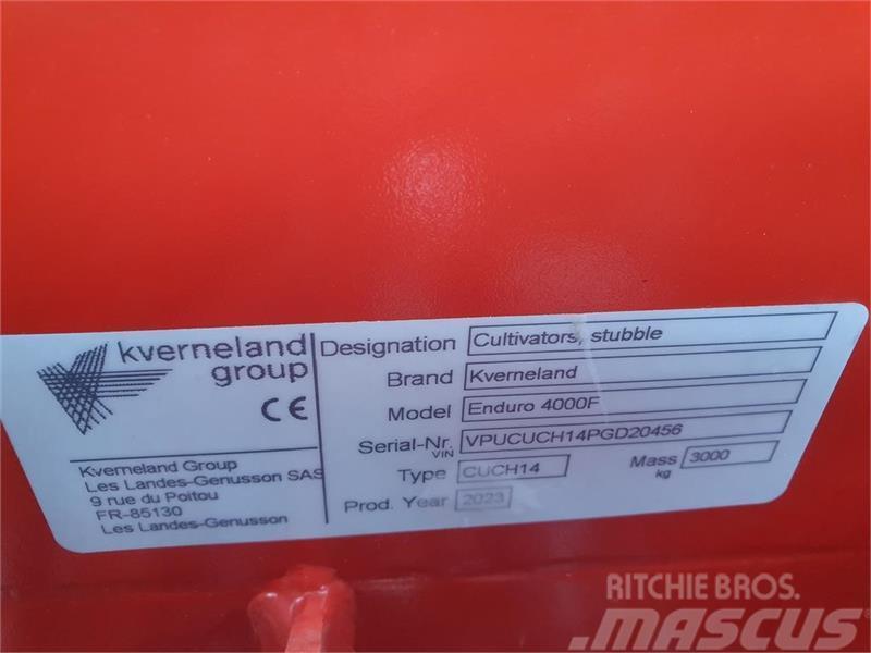 Kverneland Enduro Pro F 4m Foldbar 14 tands. Grape