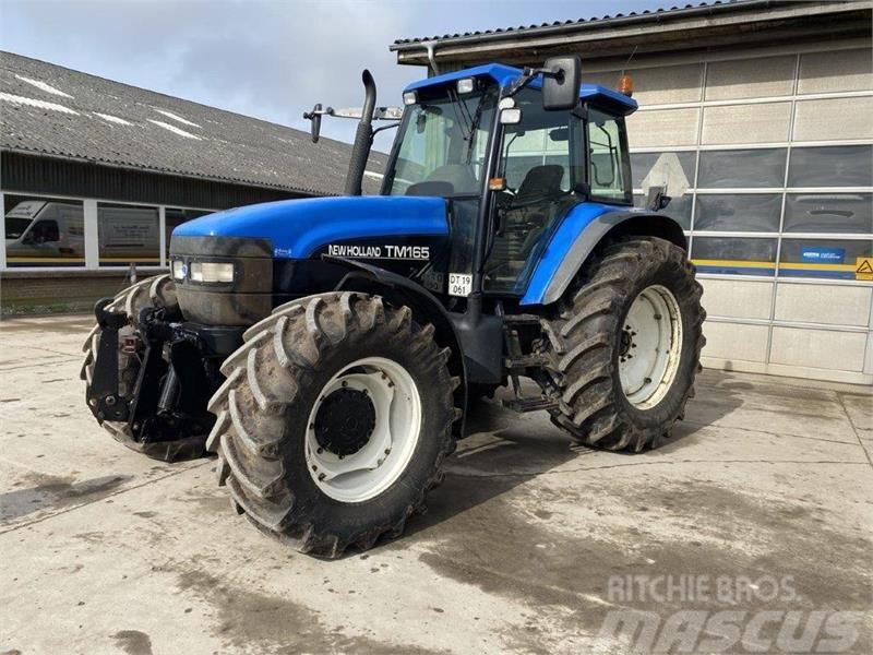 New Holland TM 165 SS frontlift og hitch Tractoare