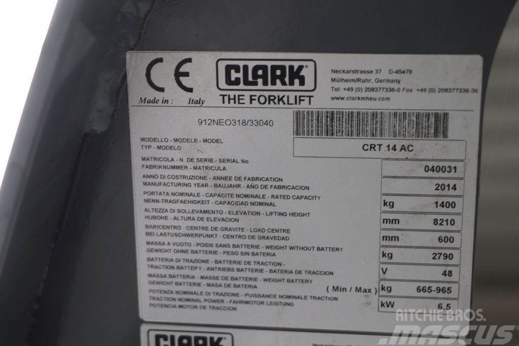 Clark CRT14AC Stivuitor cu catarg retractabil