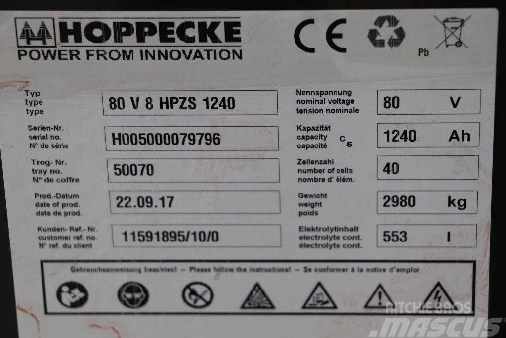 Hoppecke 80-V-8-HPZS-1240 Altele