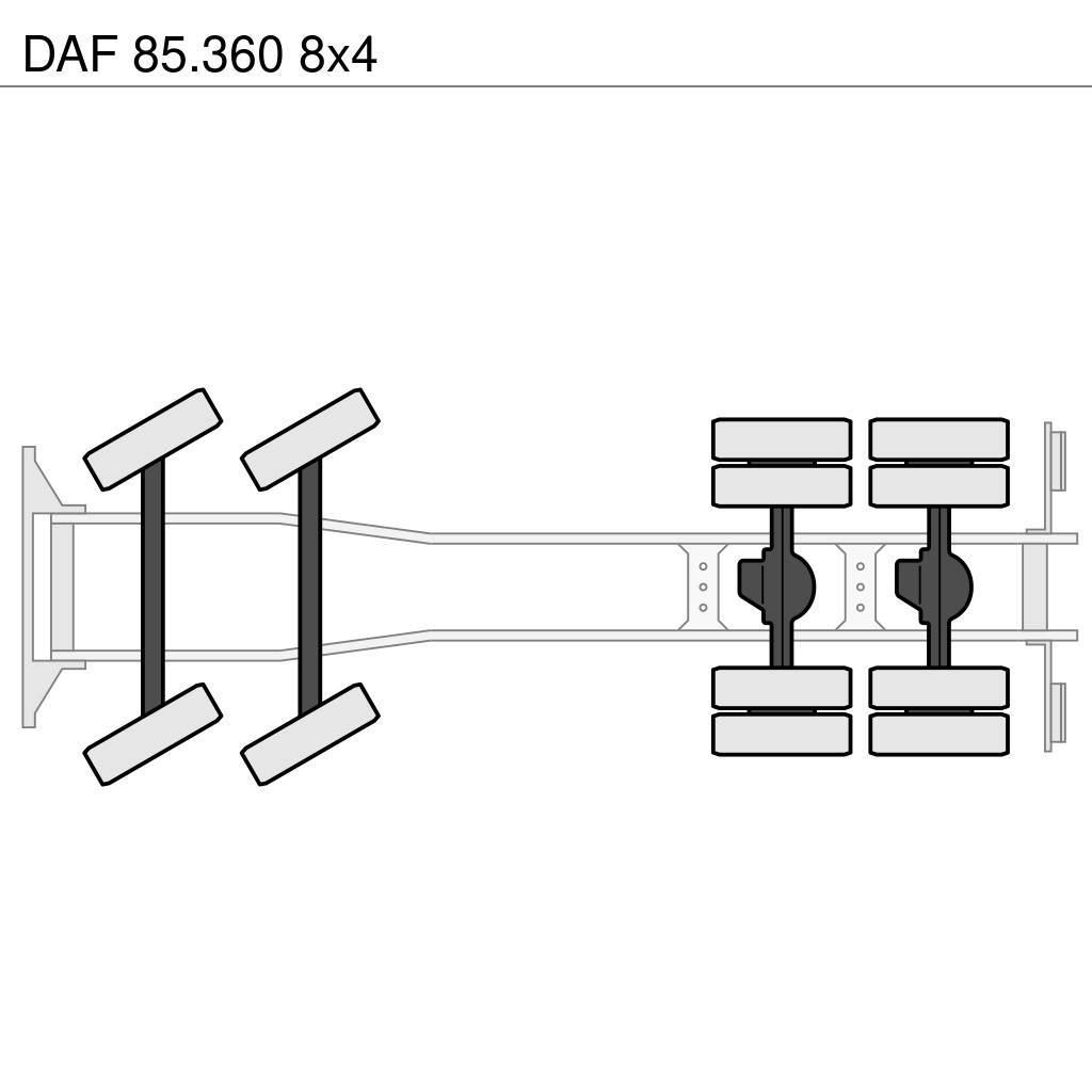 DAF 85.360 8x4 Betoniera