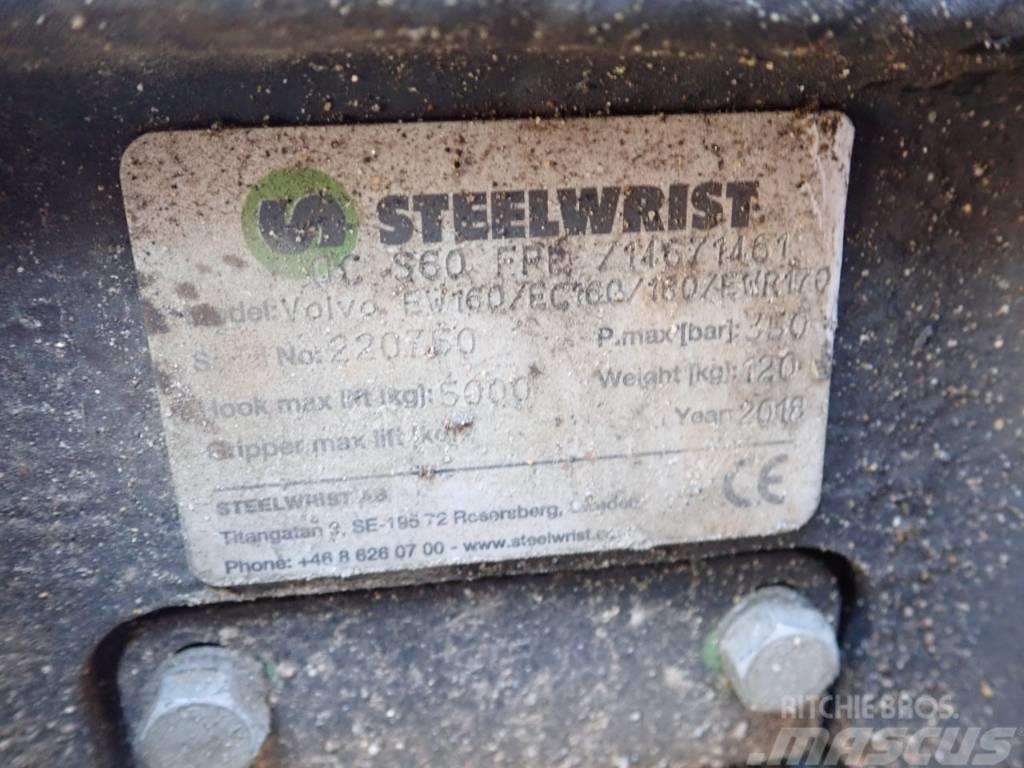 Steelwrist Hydr. Schnellwechsler passend Volvo EW160/EWR170E Conectoare rapide