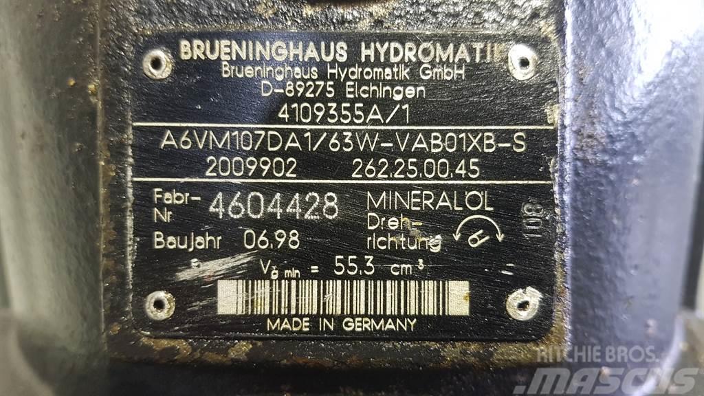 Ahlmann AZ14-Hydromatik A6VM107DA1/63W-Drive motor Hidraulice