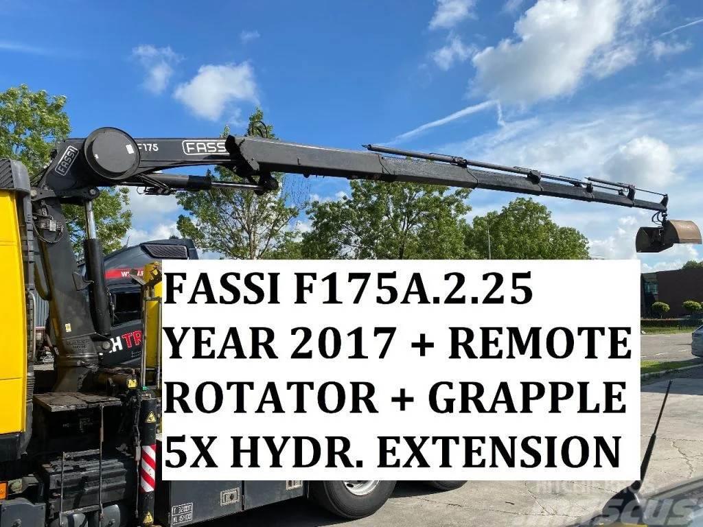 Fassi F175A.2.25 + REMOTE + ROTATOR + GRAPPLE F175A.2.25 Macarale de încarcat