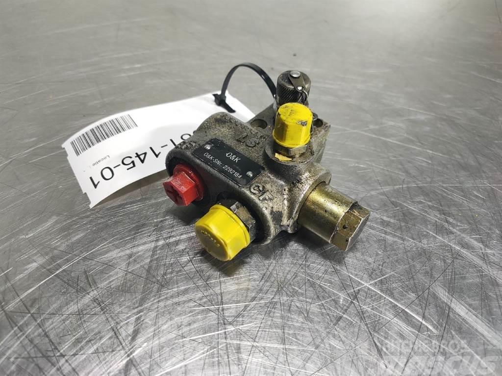 O&K 2292184-Priority valve/Prioritaetsventil Hidraulice