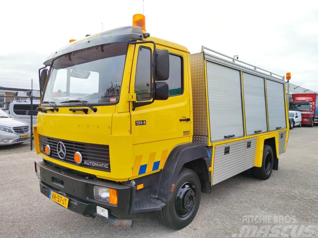 Mercedes-Benz 914 - Servicewagen - Agregaat 440 uur - 31.565km - Camion de pompier