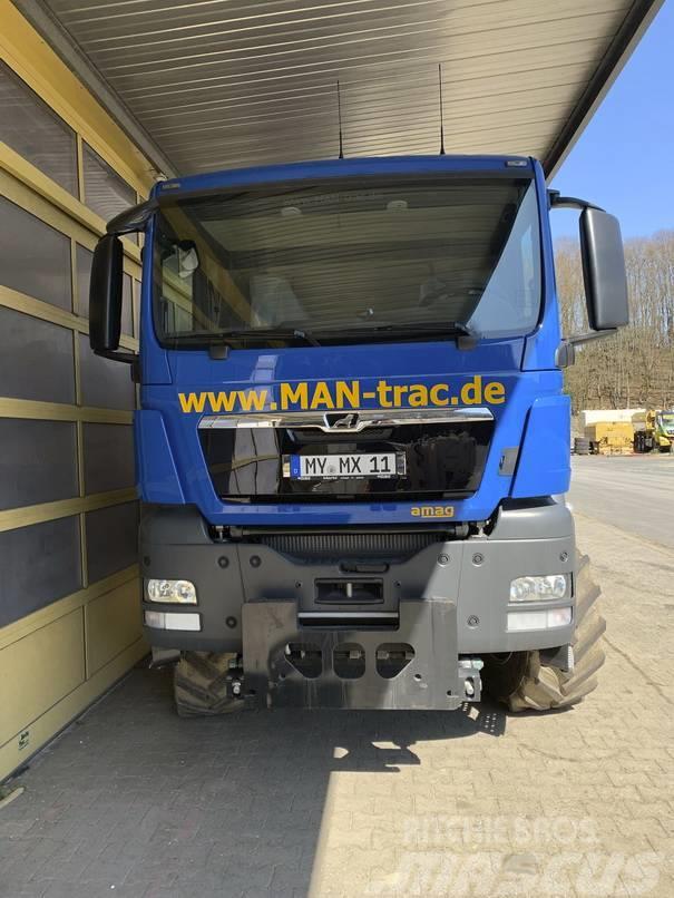  amag MFT truck Hydrostat, 480 PS Zapfwelle Masini de tocat lemn
