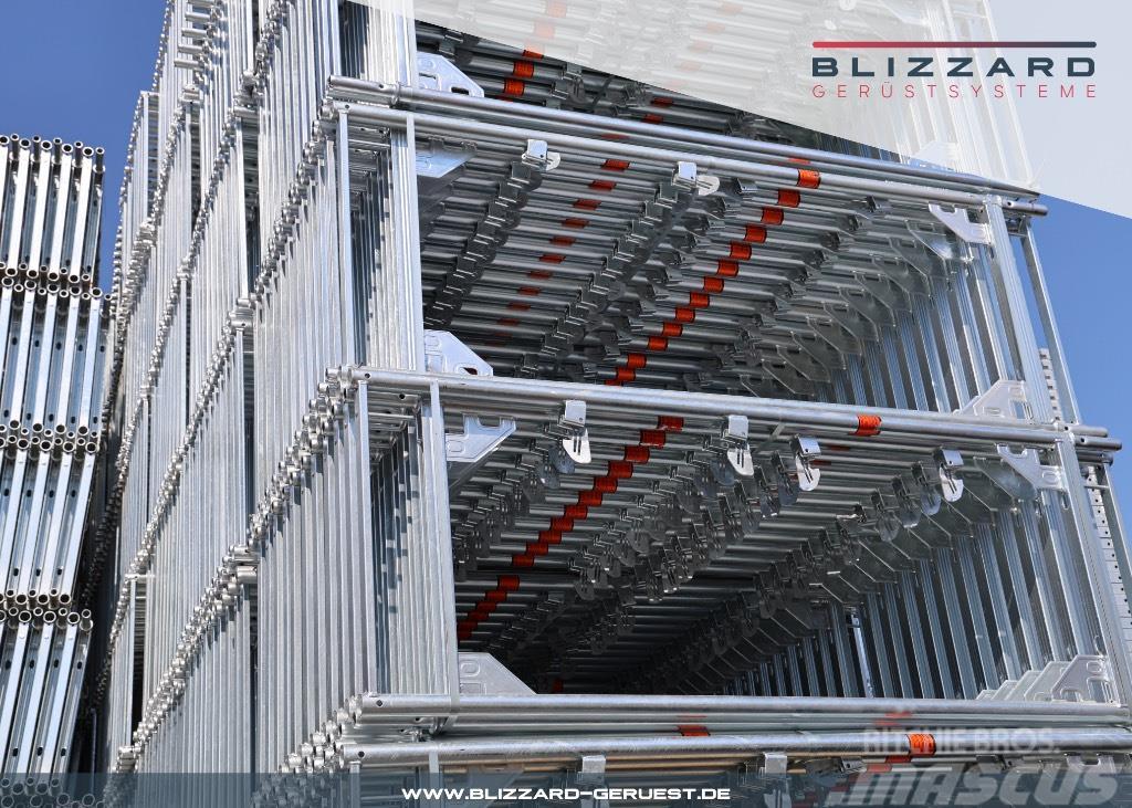 Blizzard S70 245 m² Stahlgerüst neu Vollalubeläge + Durchst Schele
