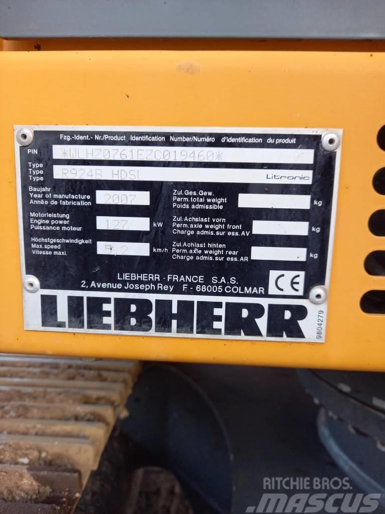 Liebherr R 924 B HD S L LITROIC Excavatoare pe senile