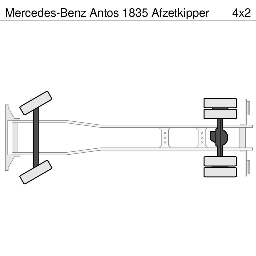 Mercedes-Benz Antos 1835 Afzetkipper Camion cu incarcator