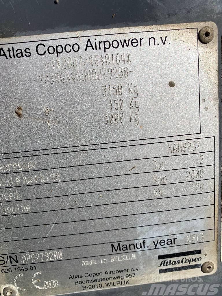 Atlas Copco XAHS 237 Compresoare