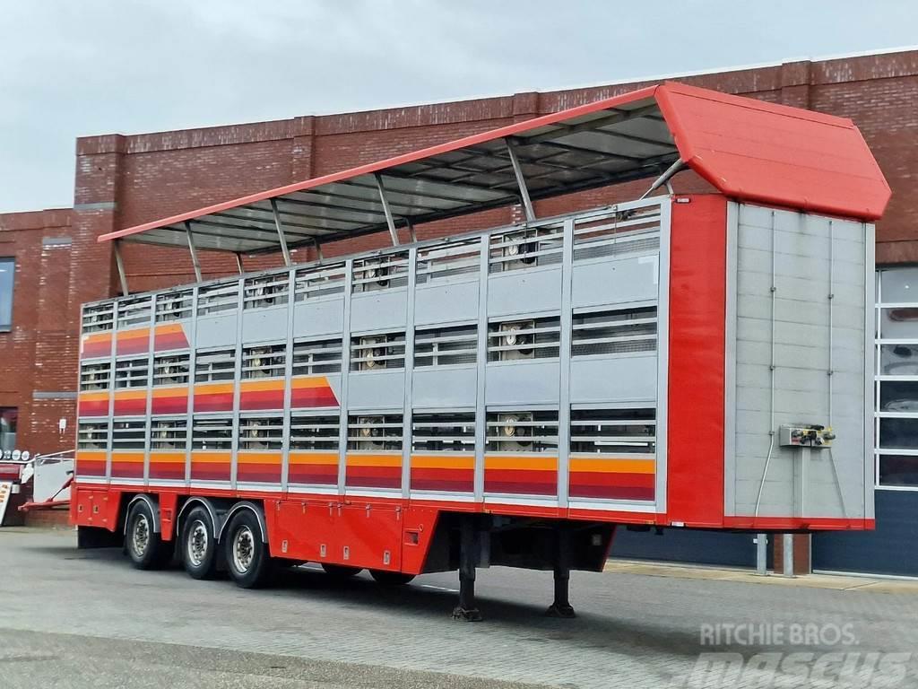 Van Hool Bekkers livestock 3 deck - Loadlift - Ventilation Semi-remorci transport animale