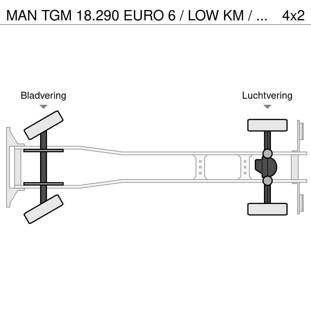 MAN TGM 18.290 EURO 6 / LOW KM / KOLKENZUIGER / PERFEC Camion vidanje
