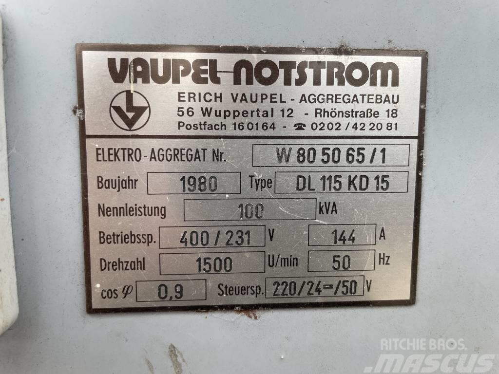  Notstromaggregat Vaupel 100 kVA Generatoare Diesel