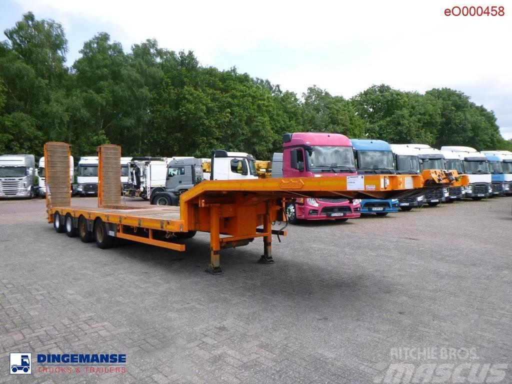 Nooteboom 4-axle lowbed trailer OSD-73-04 Semi-remorca agabaritica