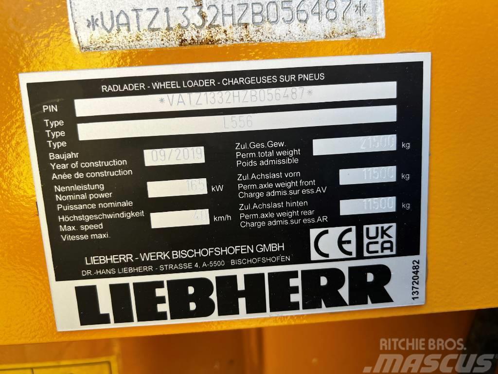Liebherr L 556 X-Power Incarcator pe pneuri