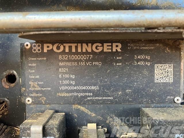 Pöttinger Impress 155 VC PRO Masina de balotat cilindric