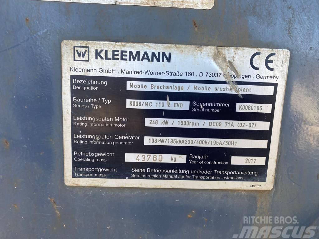 Kleemann MC 110 Z Evo Concasoare mobile