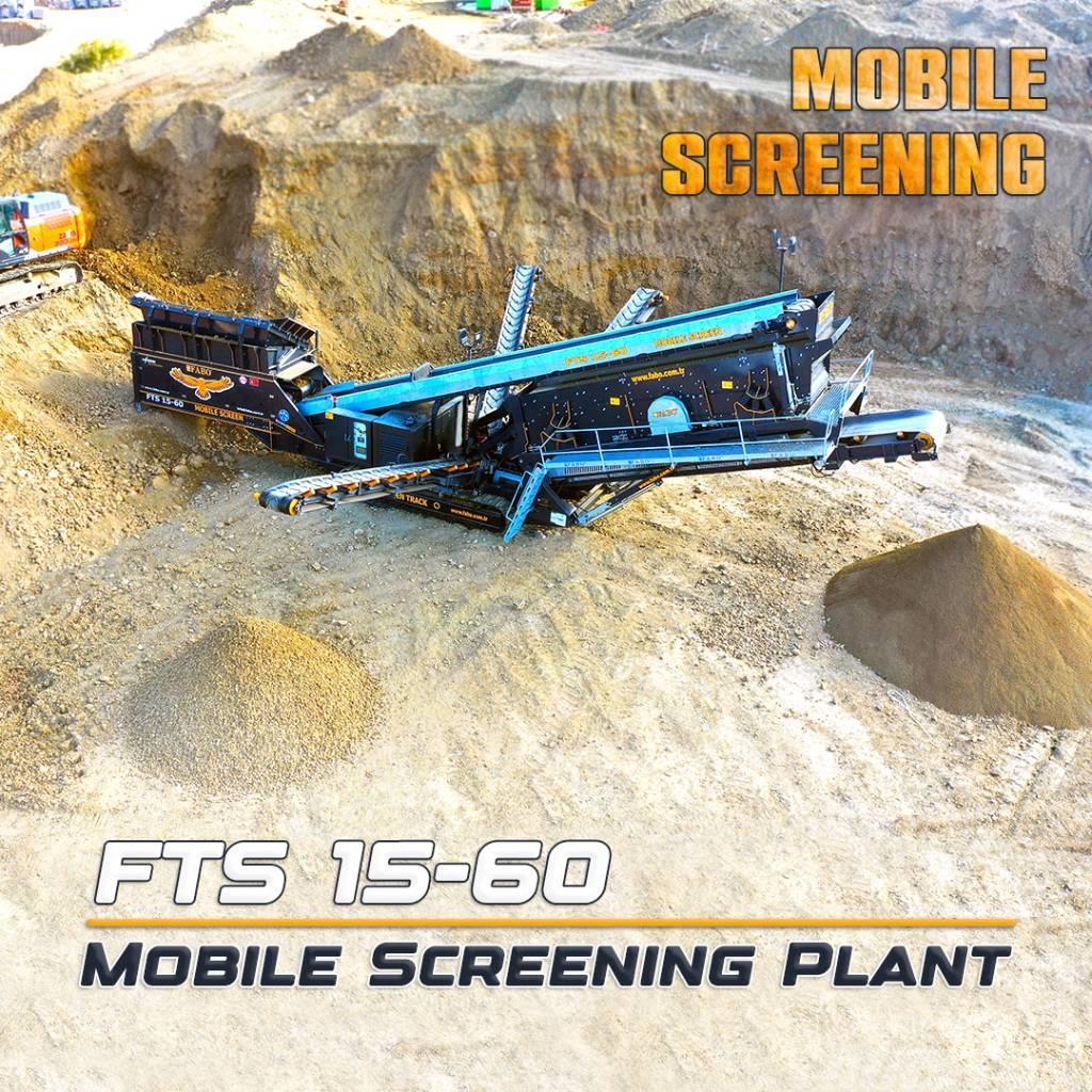 Fabo FTS 15-60 MOBILE SCREENING PLANT Dispozitive mobile de cernut