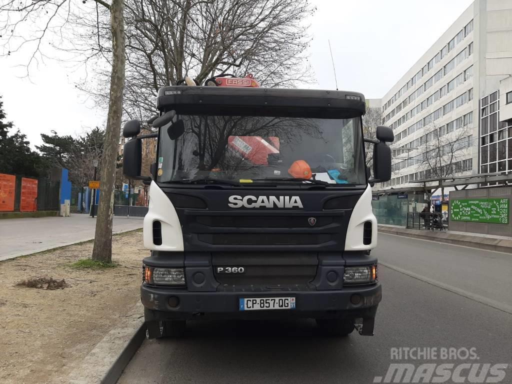 Camion porteur Scania P360 35TM Euro 5 Camioane cu macara