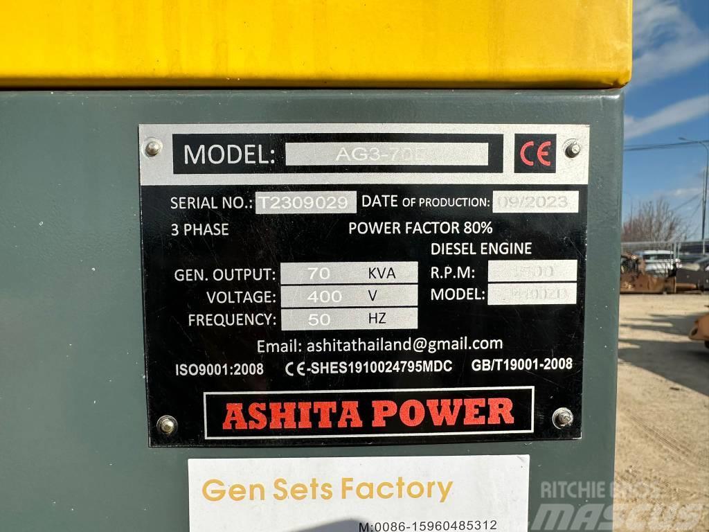 Ashita AG3-70E Generatoare Diesel