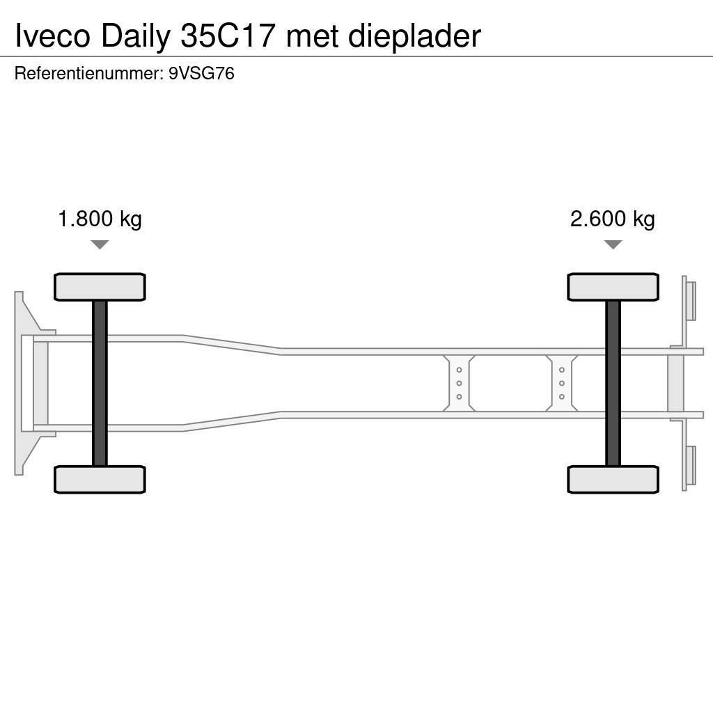 Iveco Daily 35C17 met dieplader Transportatoare vehicule