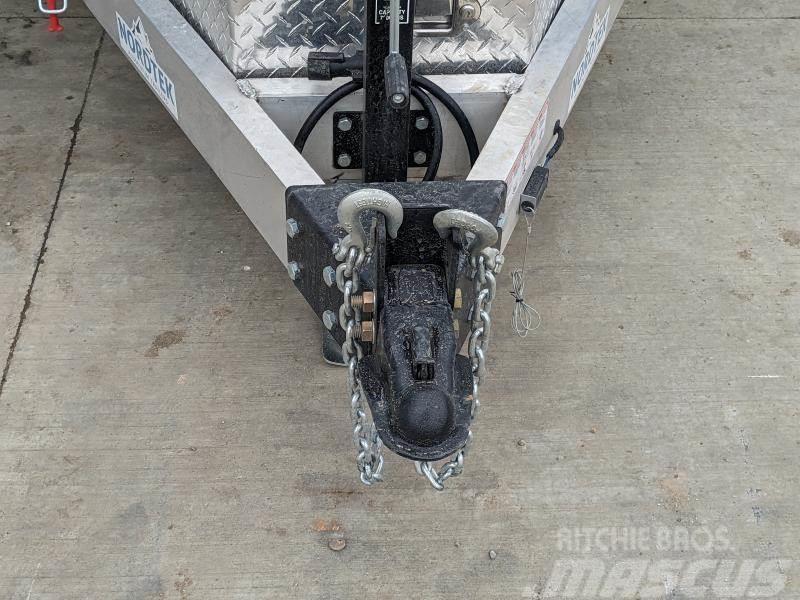  82 x 20' Aluminum Hydraulic Tilt Deck Trailer 82 x Remorci transport vehicule