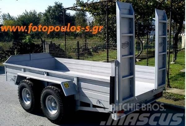  Fotopoulos Καρότσα μεταφοράς μηχανημάτων Remorci transport vehicule